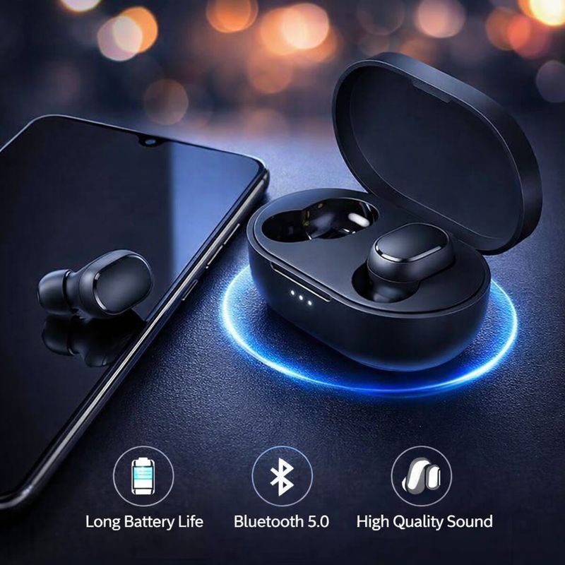 Xiaomi Redmi AirDots – Fone de Ouvido Bluetooth 5.0 TWS Sem Fio com Microfone e 