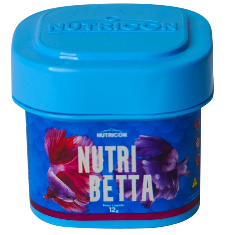 Ração NutriBetta- Nutricon  Alimento Premium para Betta & Peixes Pequenos Proteína & Cores Vibrantes