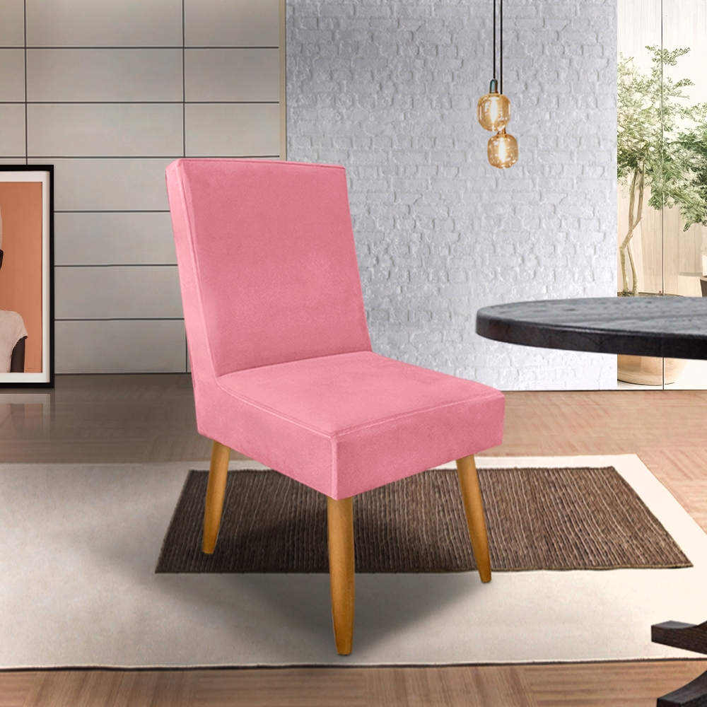 Poltrona Cadeira para Salão de Beleza Manicure Penteadeira Quarto de Menina - Cadeira Aurora