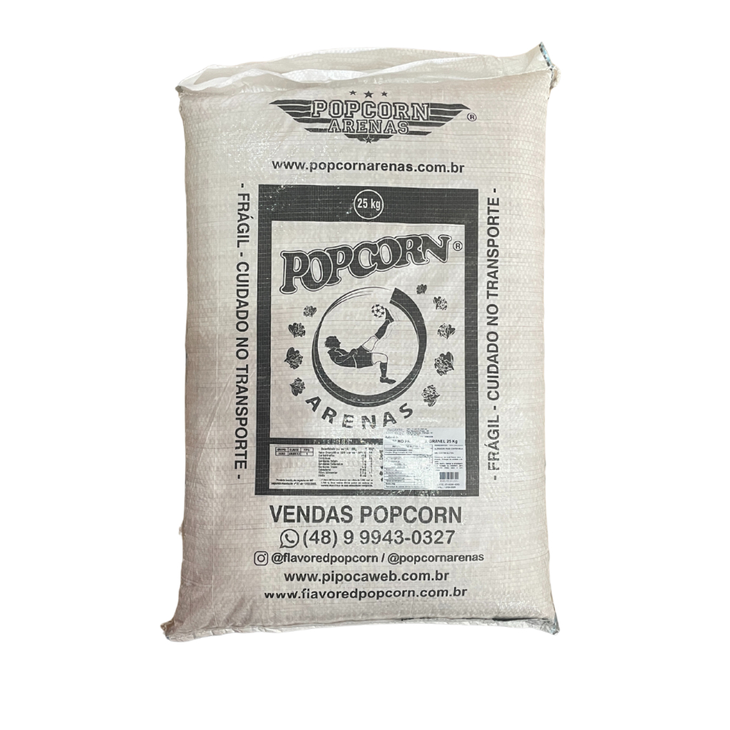 Milho de Pipoca 25kg - POPCORN Premium