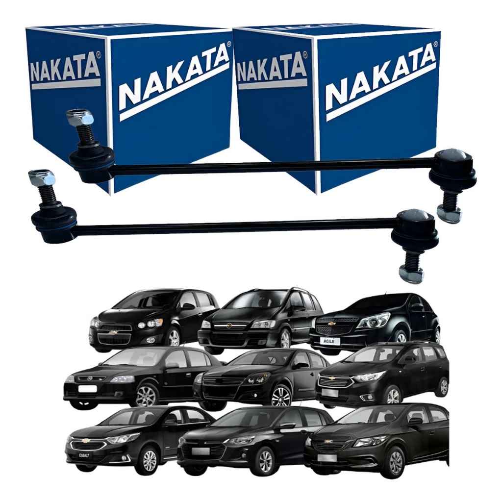 Par Bieleta Dianteira Nakata Astra Cobalt Onix Prisma Spin Joy Plus Sonic Zafira em Oferta na Shopee