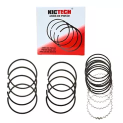 Jogo Anéis Std Fusca 1600 84/97 Gol 1600 G1 84/86 Kombi 1600 84/2005 Saveiro 1600 G1 84/86 Motor Ar