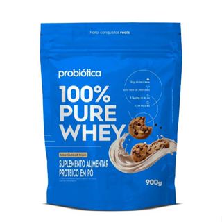Whey 100% Pure Probiótica Sabores Diversos Refil 900g em Oferta na Shopee