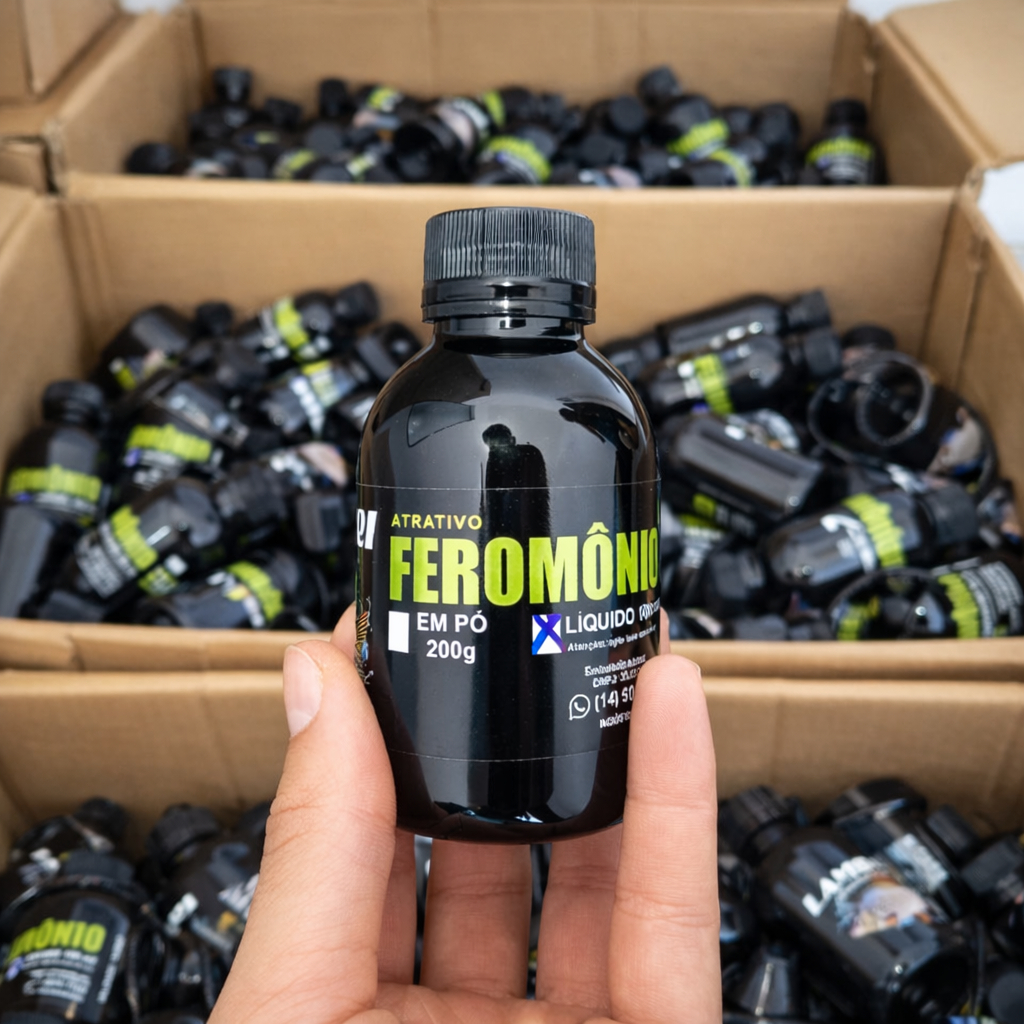 Feromônio  Pesca 100ml Atrativo Líquido Vários Tipos Peixes Líquida Eficiente Aumenta Capturas em Oferta na Shopee