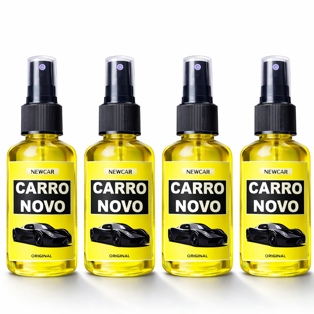 Kit 4/3/2/1 Cheirinho CARRO NOVO Spray Automotivo para Carro Aromatizante Concentrado NEWCAR em Oferta na Shopee