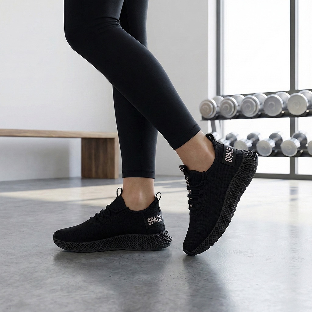 Tênis Masculino Esportivo e Feminino Academia Treino Caminhada Corrida Fitness - Envio Imediato