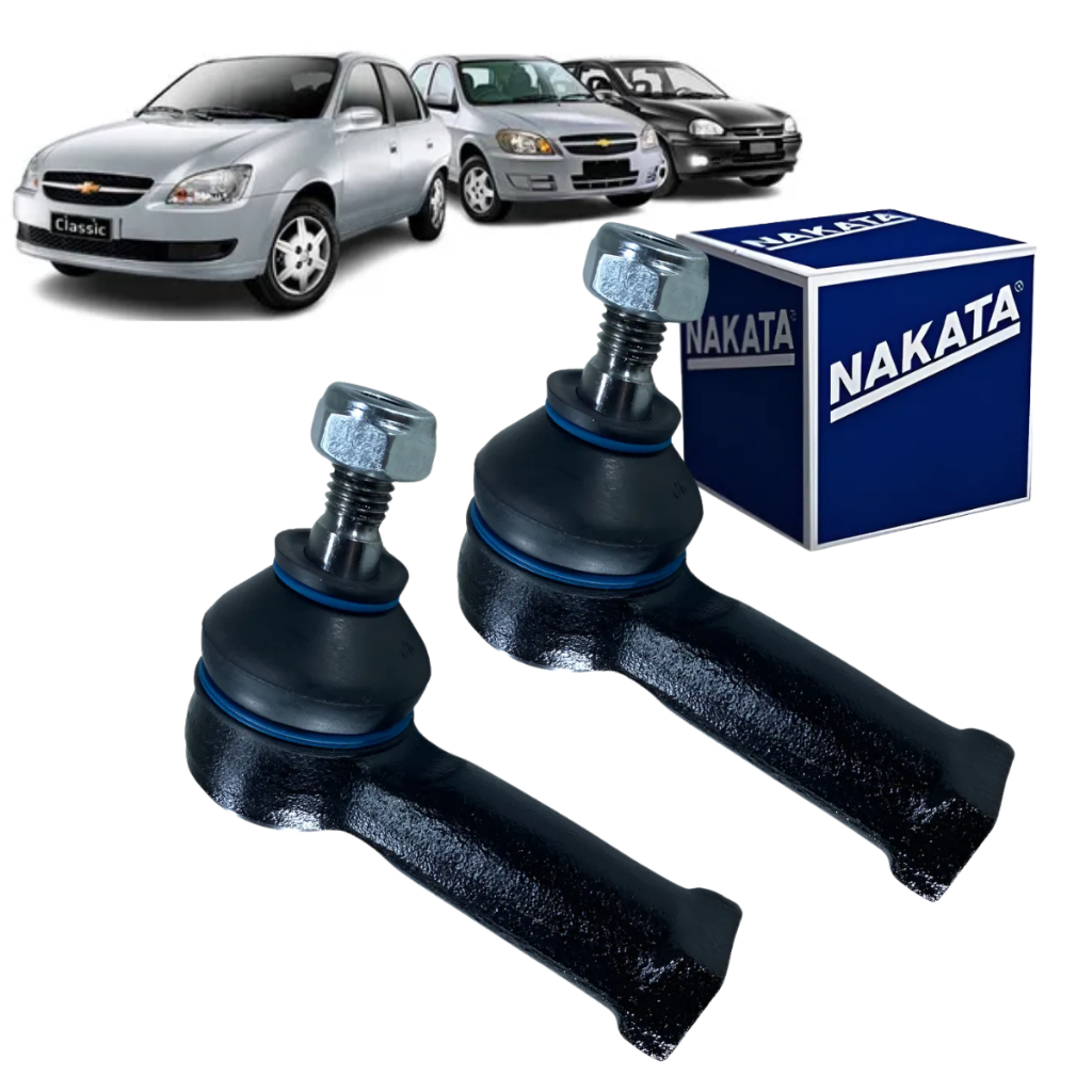 Par Terminal Direção Dianteiro Nakata Celta Corsa Classic Pick-up Wagon Prisma em Oferta na Shopee
