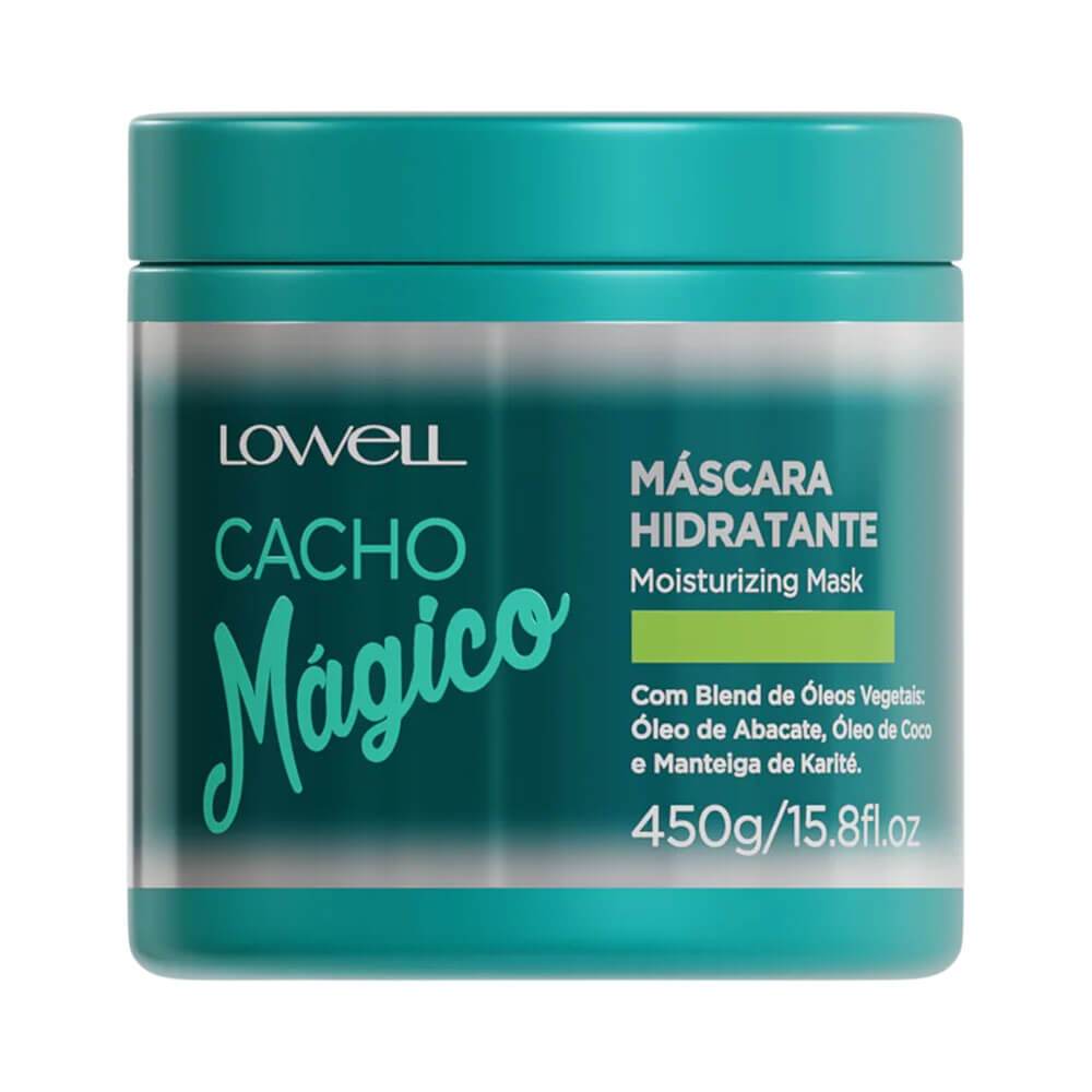Máscara Hidratante Lowell Cacho Mágico 450g em Oferta na Shopee