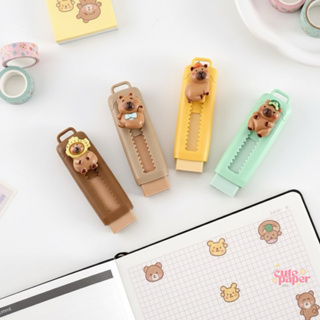 Kit 1/2/4/6 Borracha Retrátil Push Pull Modelos Coloridos Papelaria Fofa Material Escolar Escritório em Oferta na Shopee