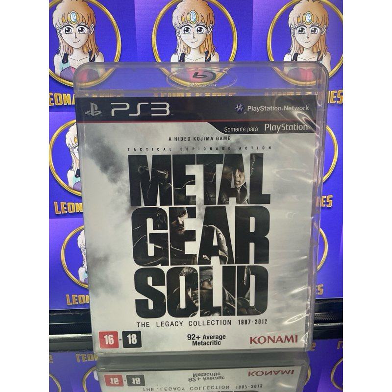 Metal Gear Solid The Legacy Collection 1987-2012 PS3 usado original