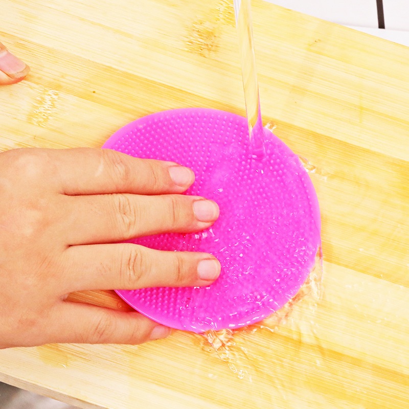 🧽 Esponja de Silicone Multiuso – Limpeza Eficiente e Durável