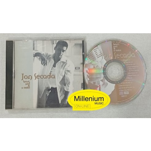 CD Jon Secada  Heart, Soul & A Voice 1994 Original Gravadora Colecionador Ótimo Estado