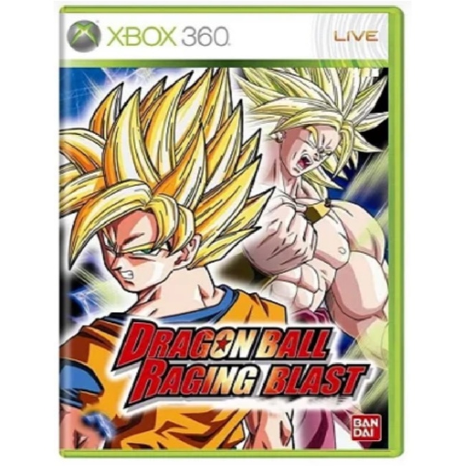 Dragon Ball Xbox 360 Raging Blast Original Midia Fisica (Recondicionado)