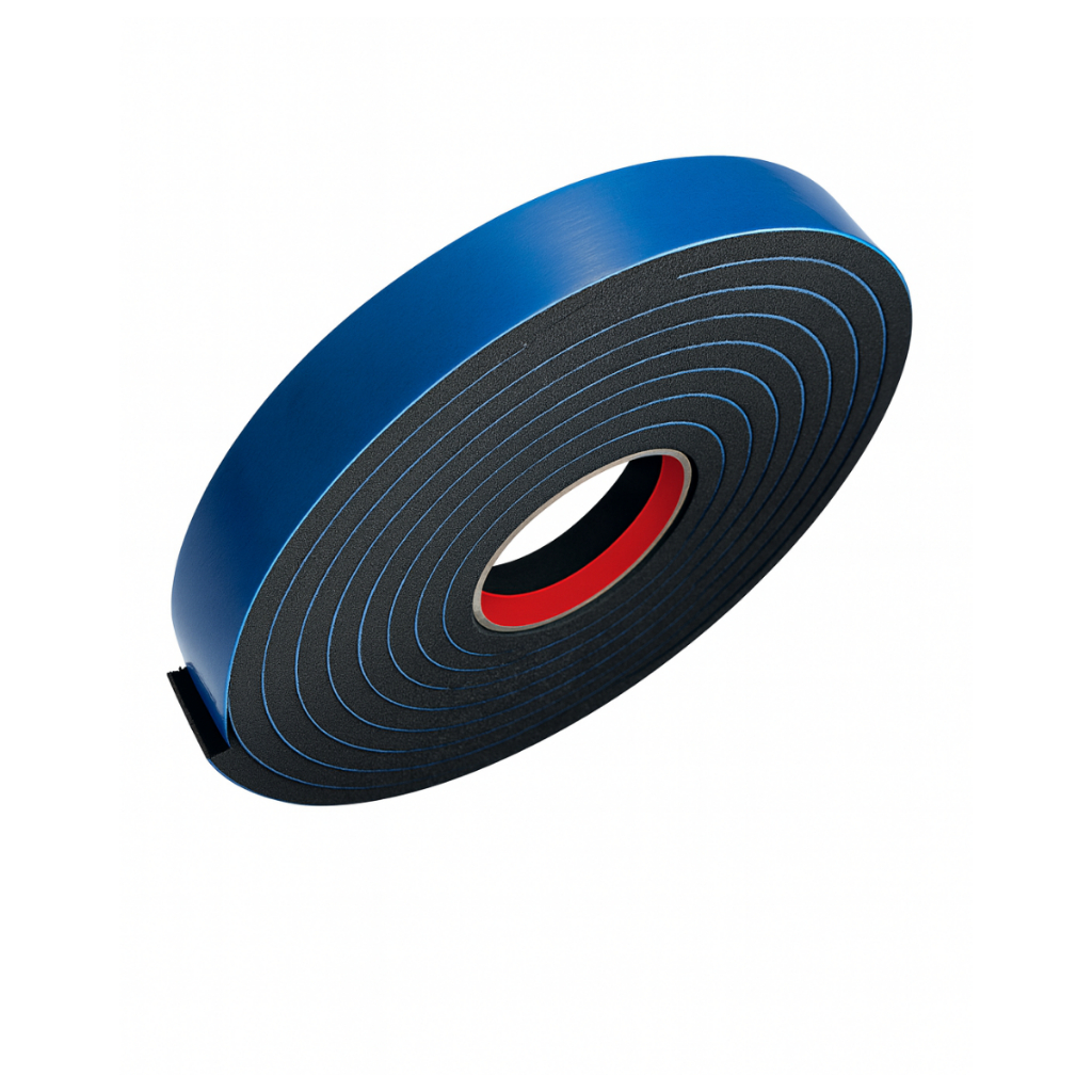 Fita Vedação Adesiva PVC 5mts X 30mm X 10mm - Vedação Janela/porta/Fogão