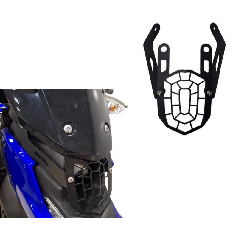 Protetor de Farol Em Aço Chapam - Yamaha Lander 250 2025 2026