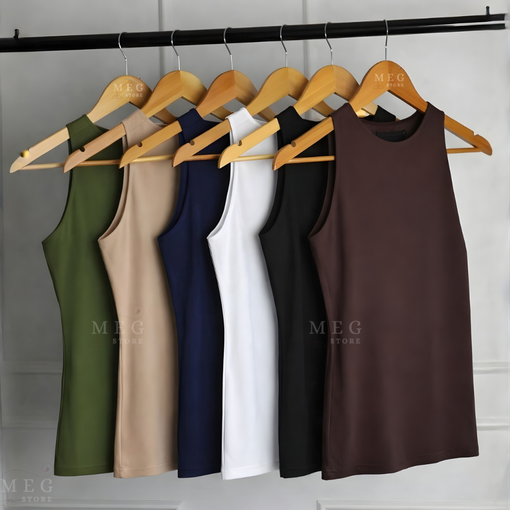 Kit 2 Regata Feminina Básica Sofisticada Regatinha Blusinha Suplex Moda Blogueira Tendencia em Oferta na Shopee