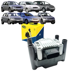 Bobina Ignição Original Magneti Marelli Kombi Polo Fox Gol saveiro BI0017MM