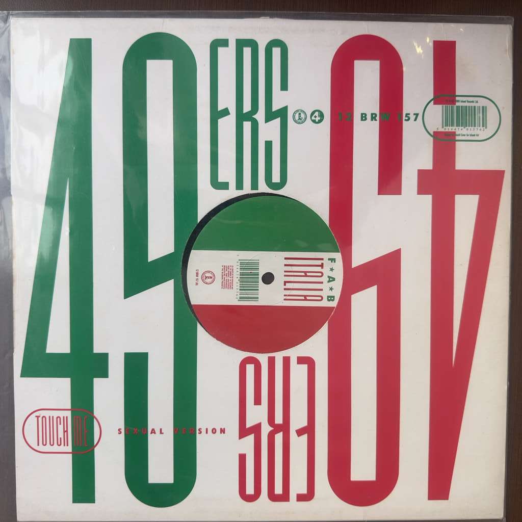 49ers – Touch Me (Sexual Version) 1989  Vinyl, 12", 45 RPM