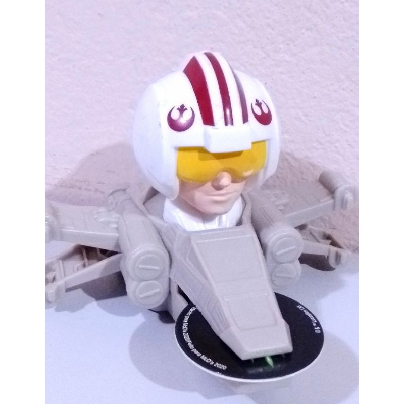 Brinquedo Boneco Nave piloto X Wing coleção Star Wars McDonald's de  2020