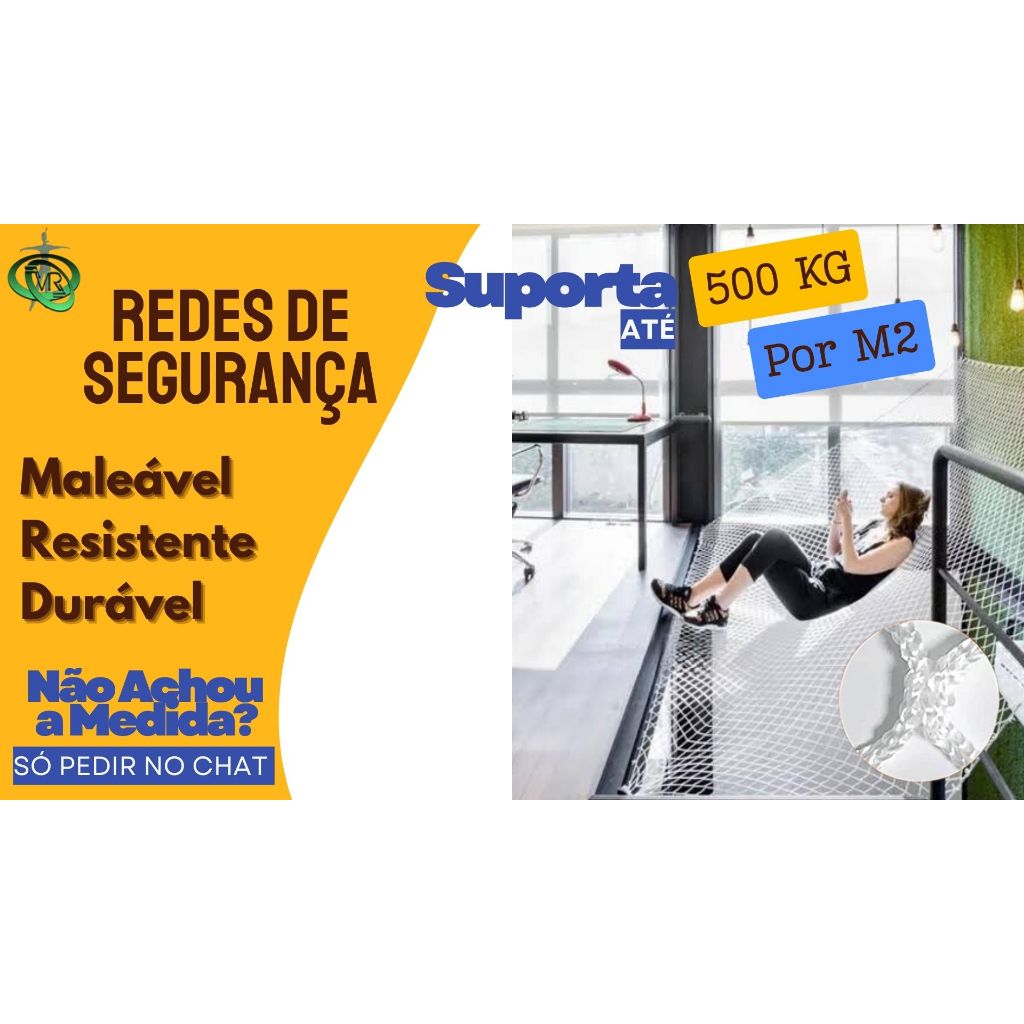 Rede tela proteção Janelas Varandas Piscinas Branca ou Preta em Oferta na Shopee