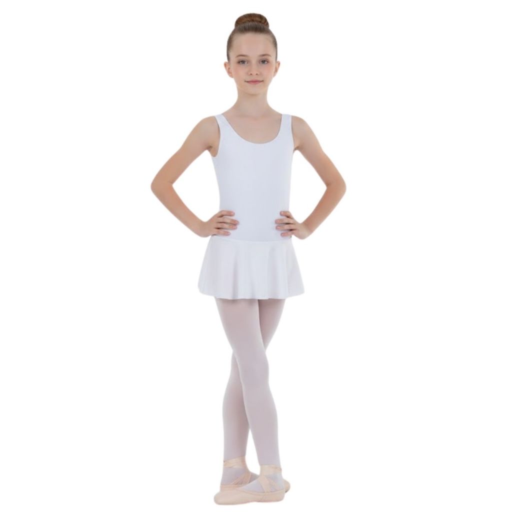 Collant Regata Infantil Com Saia Só Dança Menina Bailarina