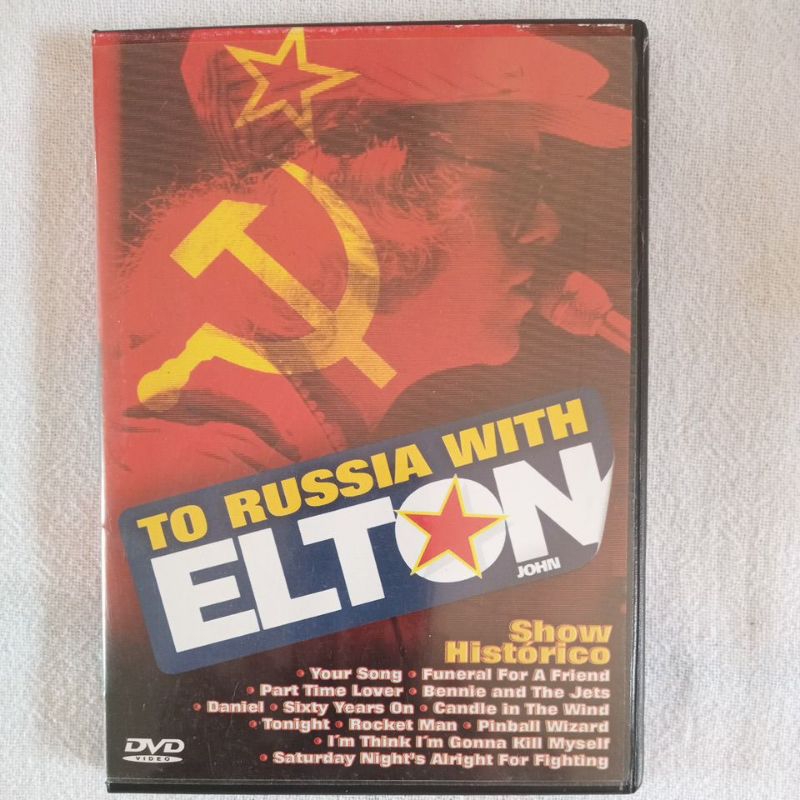 Dvd To Rússia with Elton Jhon