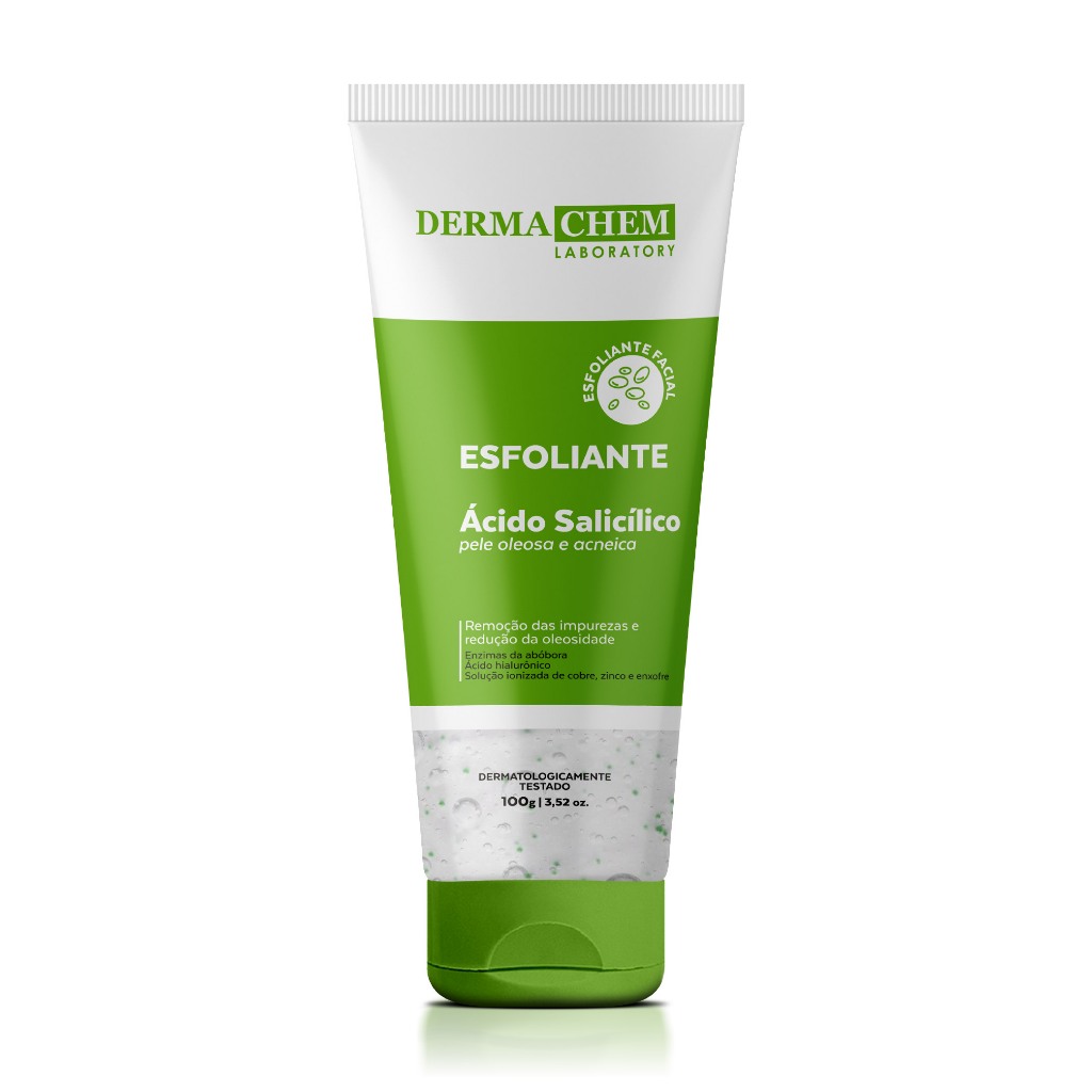 Gel Esfoliante Ácido Salicílico Enzimático 100ml Dermachem