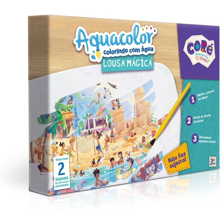 Aquacolor - Colorindo Com Agua - Lousa Mágica - Toyster - Novo