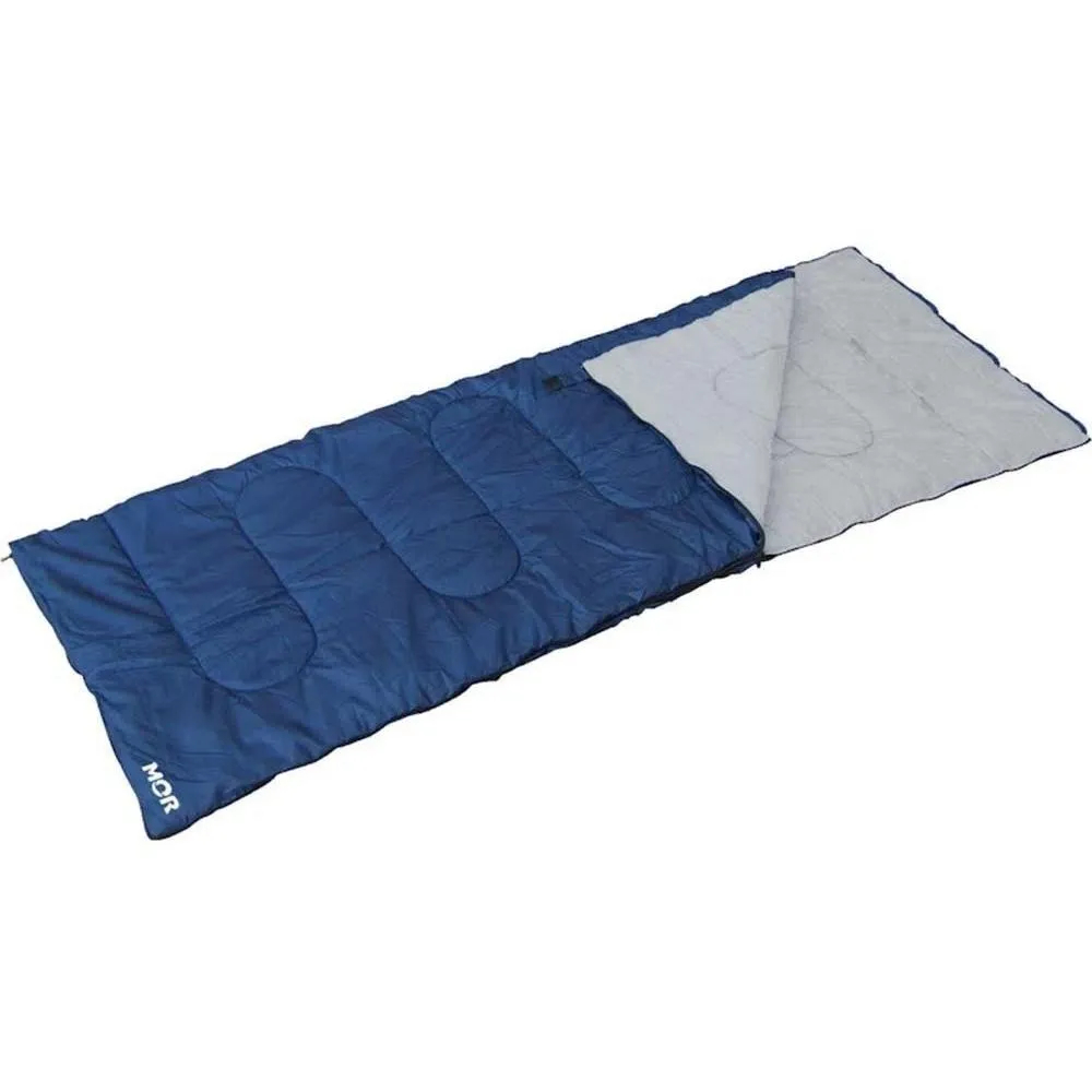 Saco de Dormir Camping Envelope com Extensor Mor Até 4°C Azul Marinho
