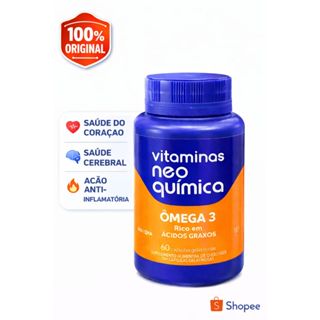 OMEGA 3 1000MG 60CPS NEO QUIMICA em Oferta na Shopee