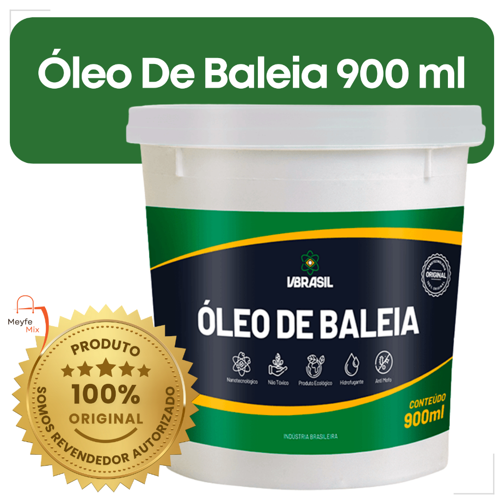 Impermeabilizante Óleo De Baleia 900 ml VBrasil Original