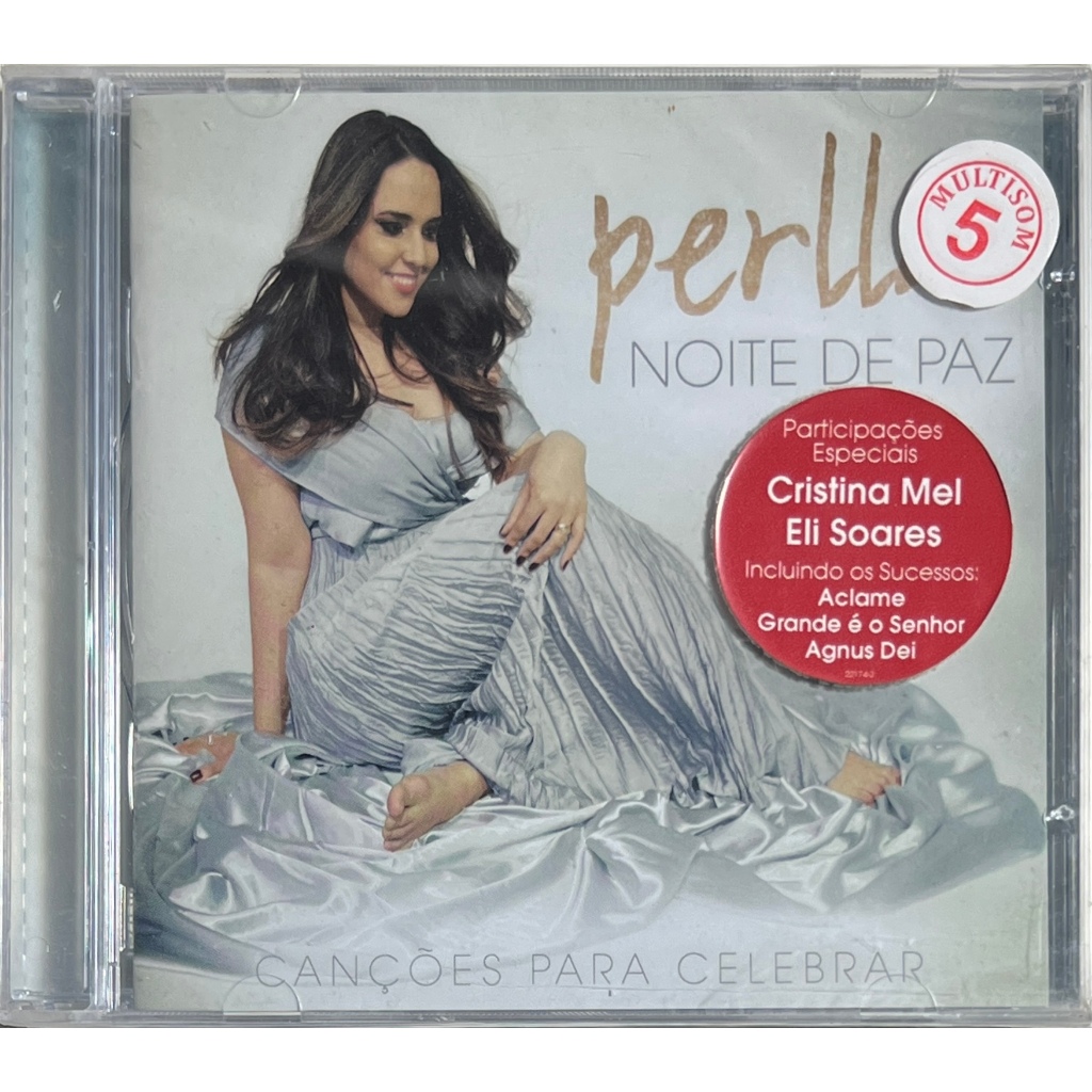 CD - Perlla - Noite de Paz - Original Lacrado