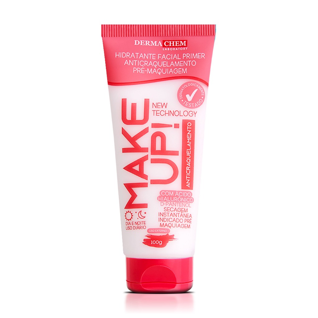 Hidratante Facial Primer Make Up 100g Dermachem