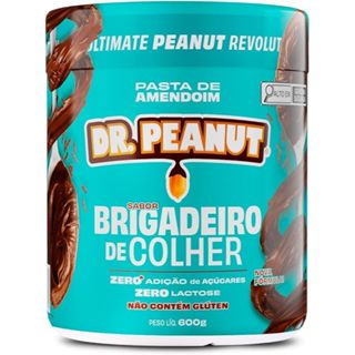 Pasta de Amendoim 600g - Dr peanut Sabor Brigadeiro de Colher em Oferta na Shopee