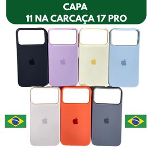 Capa 11 na carcaça 17 Pro Capinha 11 carcaça 17 Pro Case 11 no 17 Pro 11 para 17 Pro Adaptação 17 Pro em Oferta na Shopee