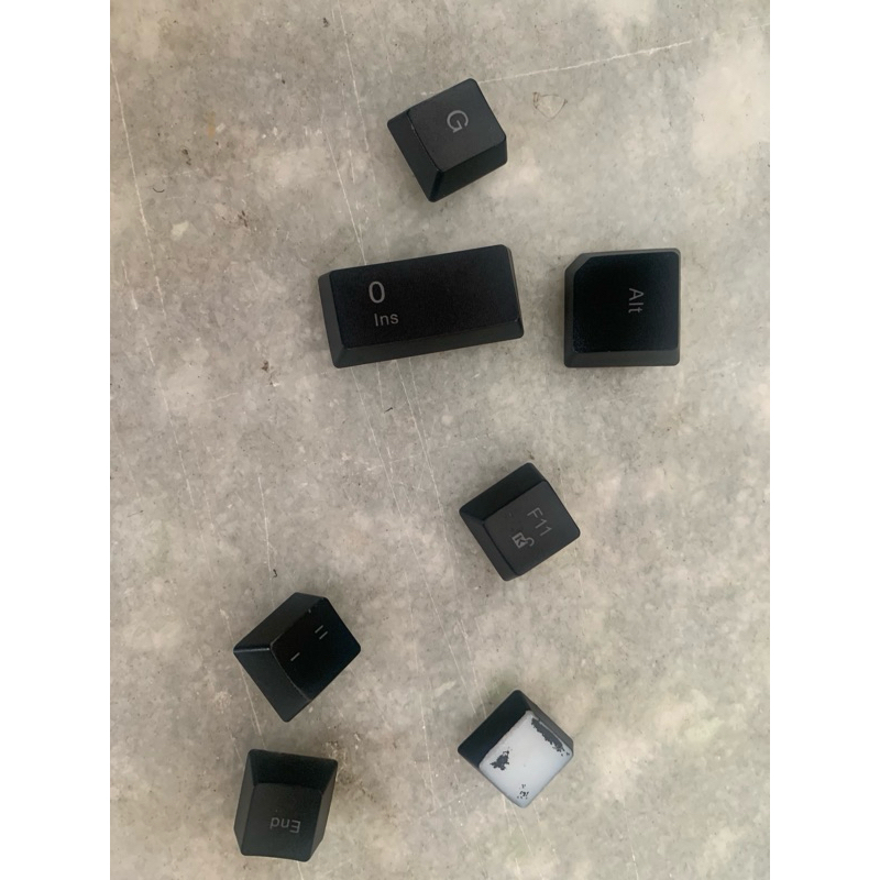 Teclas para teclado evolut EG-206RB peças de reposição usado leia