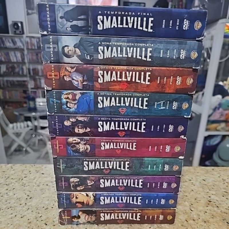 Box DVD 'Smallville' (Completa Temporadas 1 a 10).