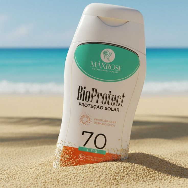Kit 3 Protetores Solar Facial e Corporal BioProtect FPS 70 MAXROSE - Proteção em Oferta na Shopee