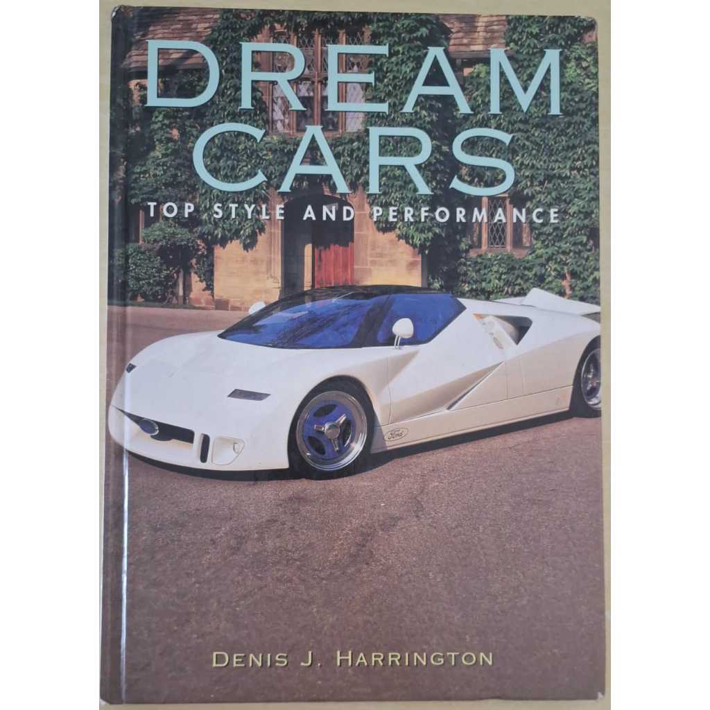 Livro Dream Cars: Top Style And Performance - Ferrari Porsche Lamborguini Ford