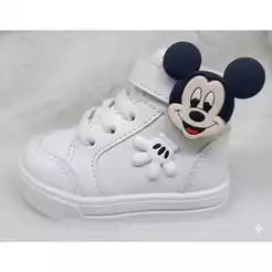 TENIS INFANTIL CANO ALTO MASCULINO - INFANTIL SOLA PVC ANTI DERRAPANTE