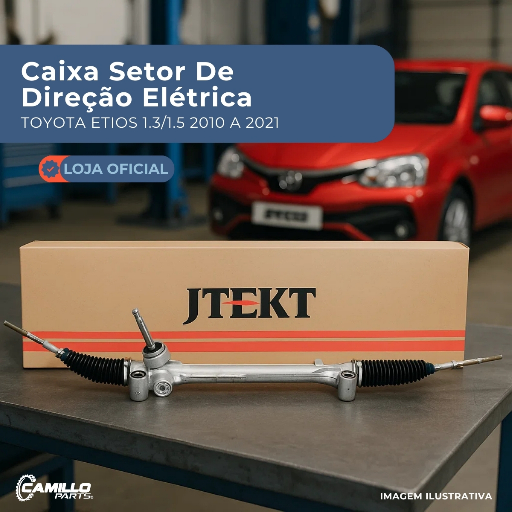 Caixa Direção Elétrica Jtekt Koyo Original Toyota Etios 2012 2013 2014 2015 2016 em Oferta na Shopee