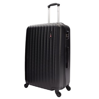 Mala média 23kg Londres 4 Rodas 360 Swiss Move Preta em Oferta na Shopee