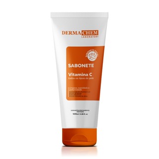 Sabonete Vitamina C Anti-Idade 100ml Dermachem em Oferta na Shopee