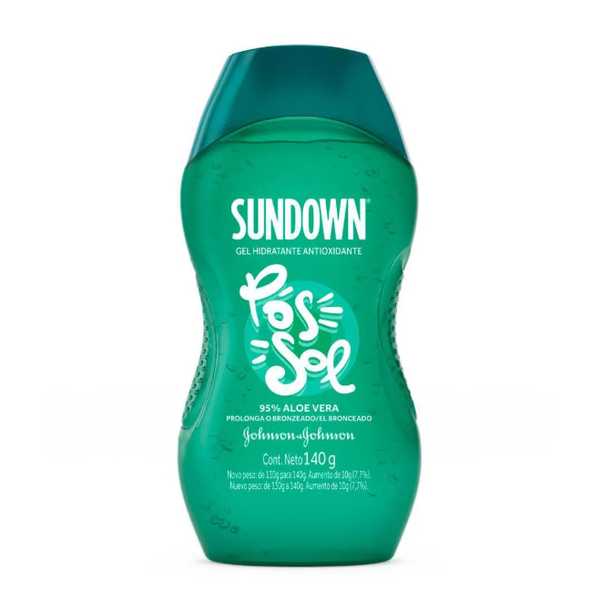 Pós-Sol Sundown Gel Hidratante 140g em Oferta na Shopee