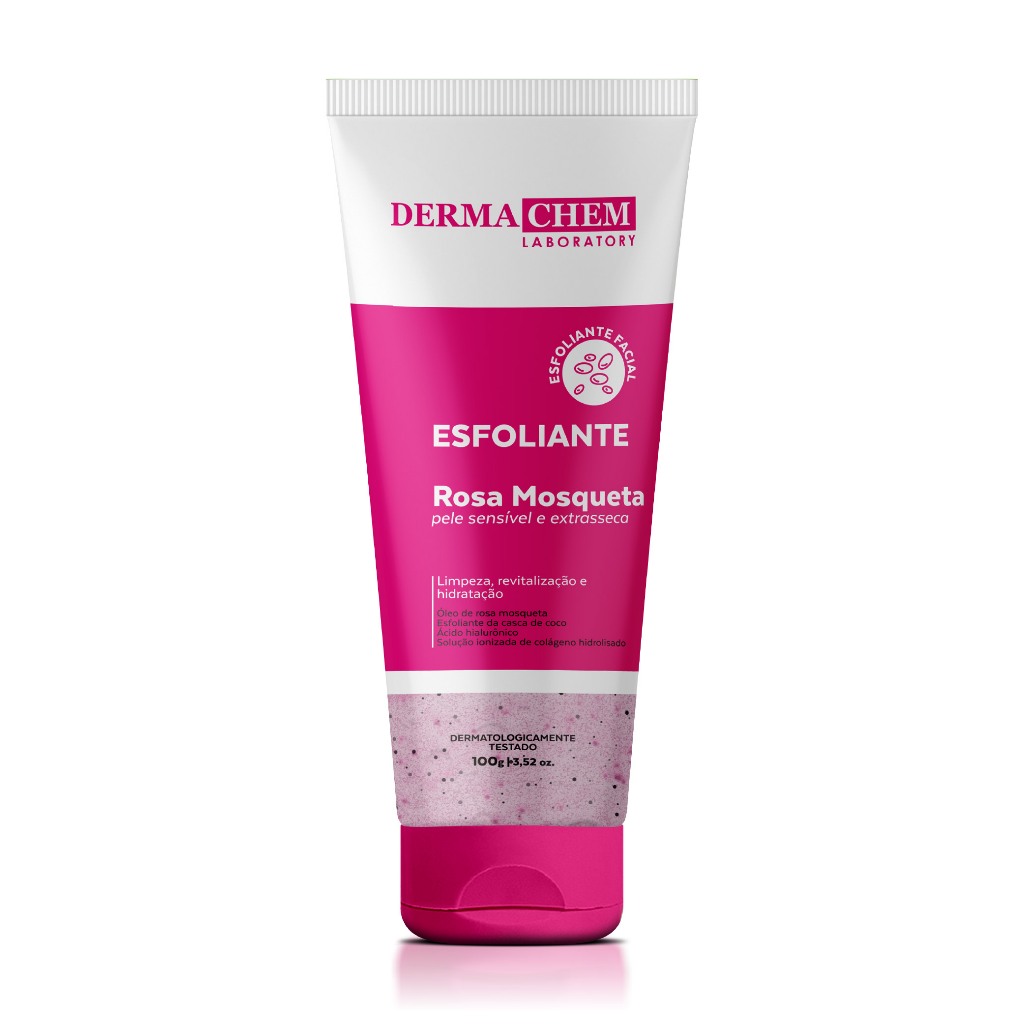 Gel Esfoliante Rosa Mosqueta 100ml Dermachem