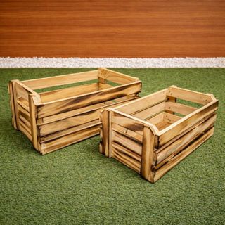 Jogo 2 un. Caixote de Madeira Caixa Pinus Caixa Organizadora Presente, Dia das mães, Dia dos Pais e Páscoa G M em Oferta na Shopee