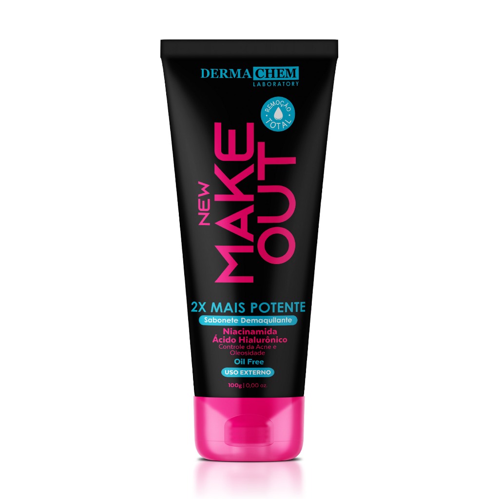 Sabonete Demaquilante New Make Out 100ml Dermachem