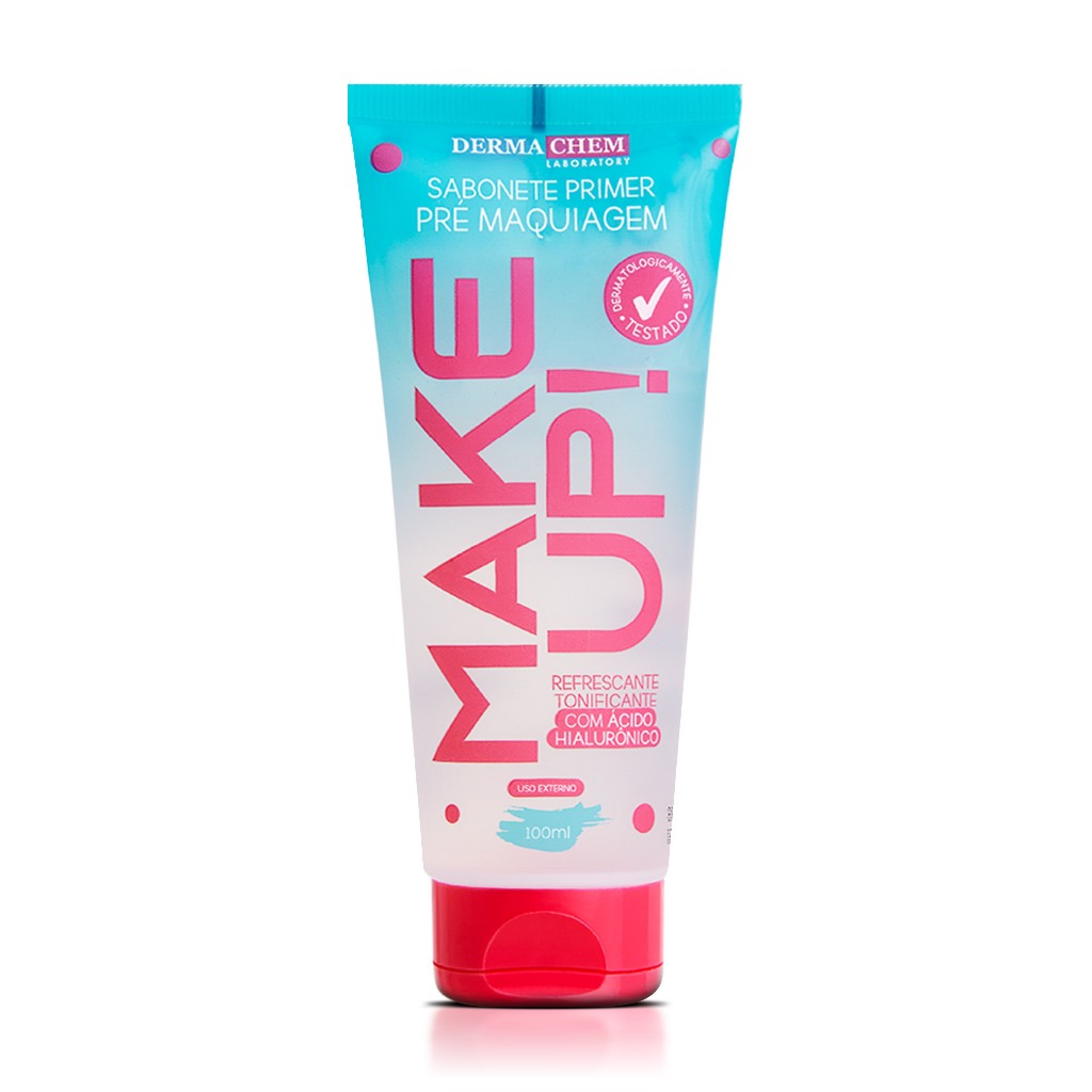 Primer Make Up 100ml Sabonete Facial Dermachem em Oferta na Shopee