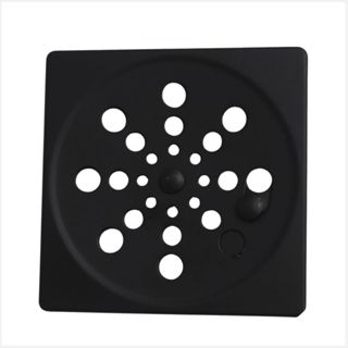 Ralo Grelha Tampa Preta Inox Quadrada Com Fecho Abre Fecha em Oferta na Shopee