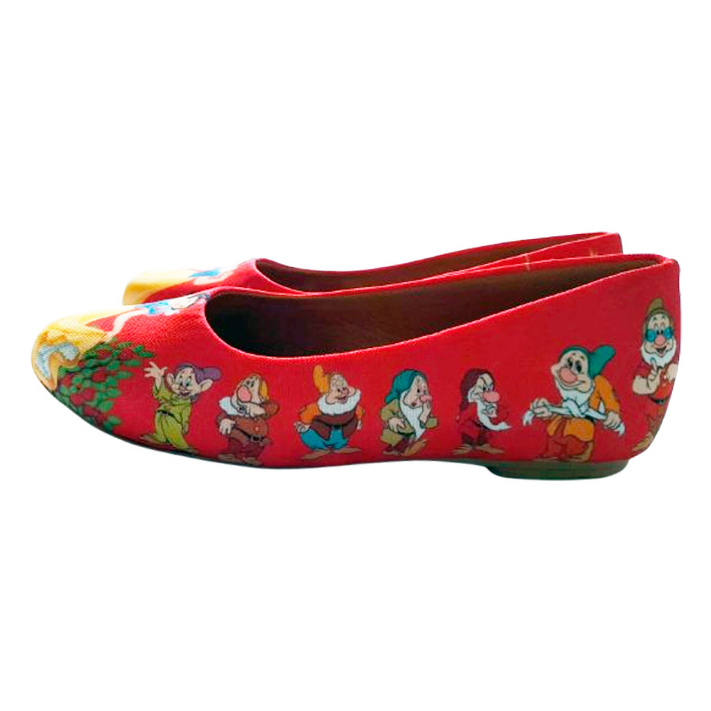Sapatilha Branca de Neve Sapato Feminino Conforto e Qualidade | Pronta Entrega